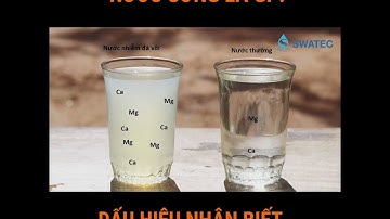 Nước cứng , nước nhiễm đá vôi , nước nhiễm mangan ảnh hưởng đến cuộc sống của bạn như thế nào