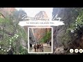 VLOG | Hiking The Narrows &amp; Walkman Trail in Zion National Park