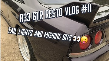 How to Restore & Install R33 GTR Tail Lights!