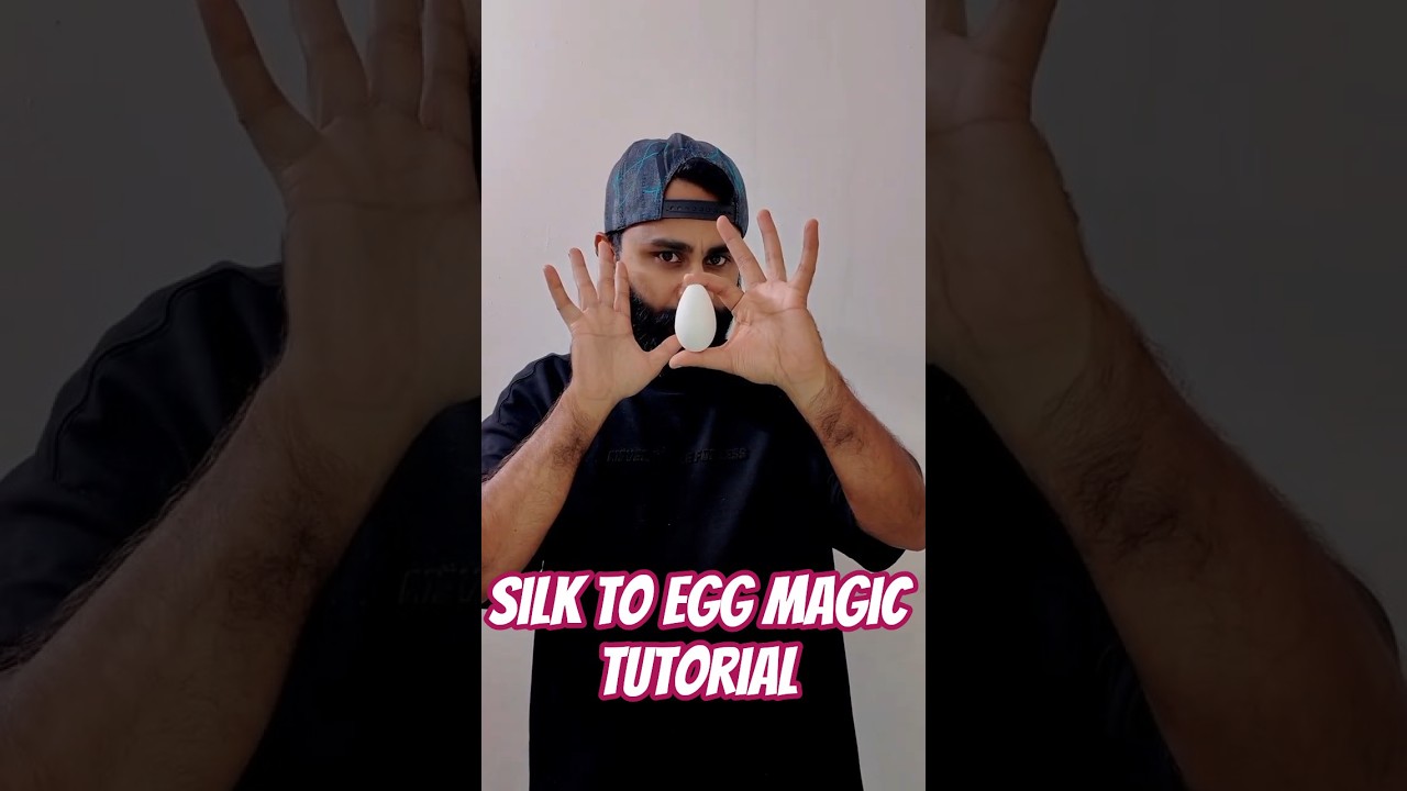 Silk to egg magic tutorial 
