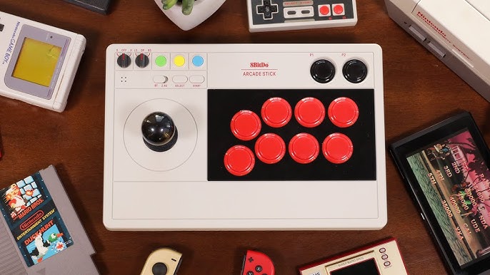 El nuevo Arcade Stick de 8Bitdo es todo un golpe de nostalgia para