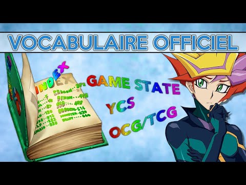 LEXIQUE YU-GI-OH! (1/2) : Vocabulaire officiel (PDF en description)