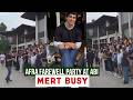 Afra Saraçoğlu Farewell at Abi Set !Mert Ramazan Demir Busy