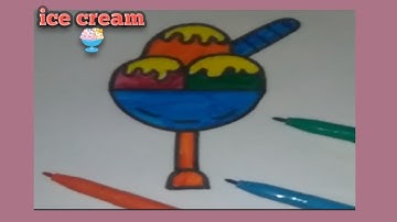 How to Draw an Ice Cream Sundae Easy Step by Step