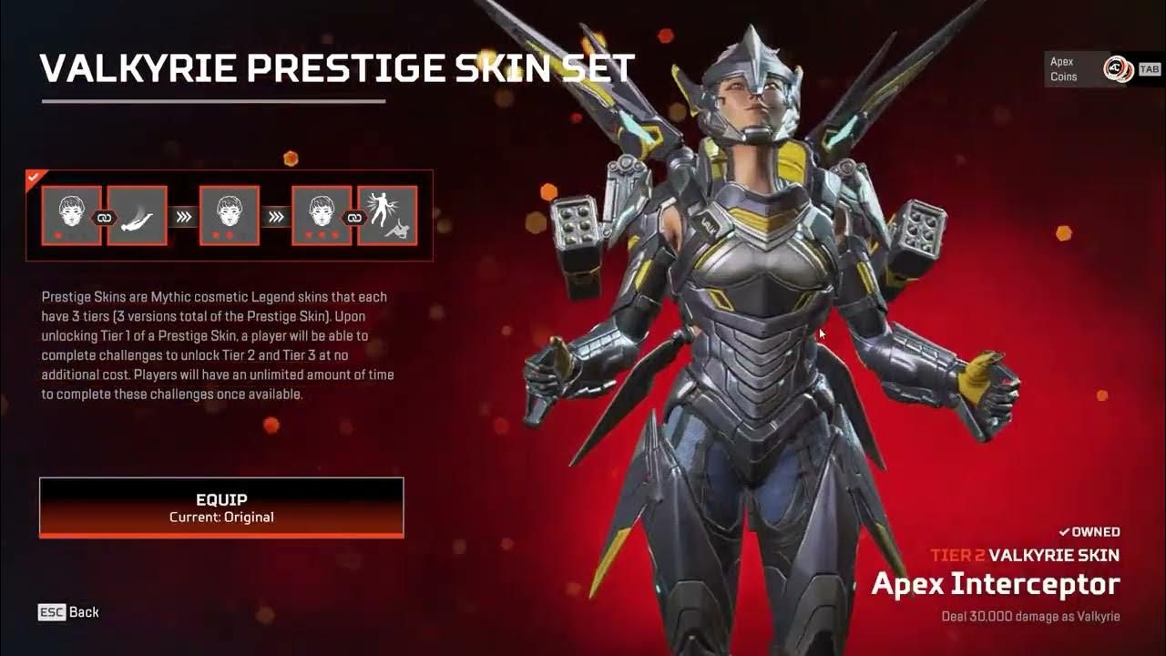 NEW VALK PRESTIGE SKIN Dressed to Kill Collection Event Season 17 Collection Events YouTube