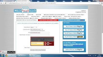 Jaguar & Land Rover Password for Coded Access to security functions of JLR IDS / SDD