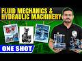 Fluid Mechanics & Hydraulic Machinery ONE SHOT 🔥 | Complete Theory + PYQs