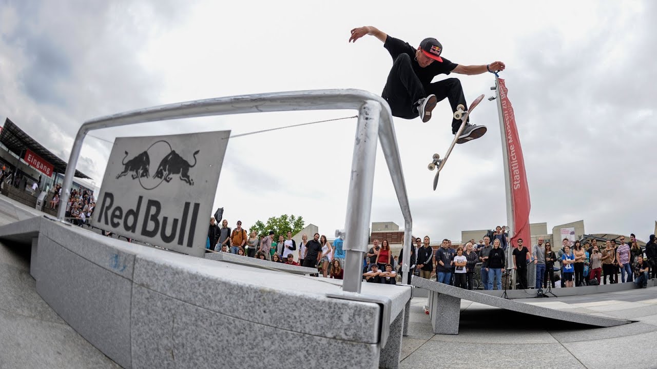 Kollege Witwe Spannung skateboard illusion red bull Geist Sirene Sorgfalt