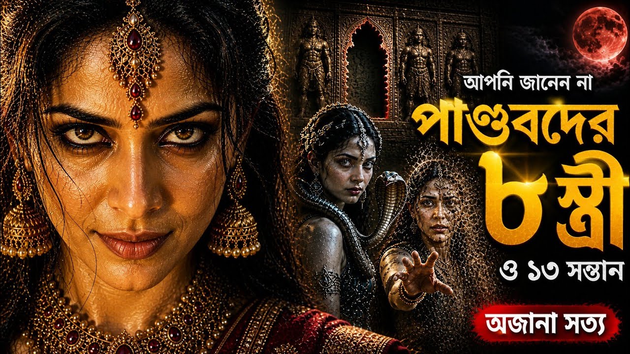 পাণ্ডবদের ৮ স্ত্রী ও ১৩ সন্তানের অজানা কাহিনি — সত্যটা অবাক করবে!