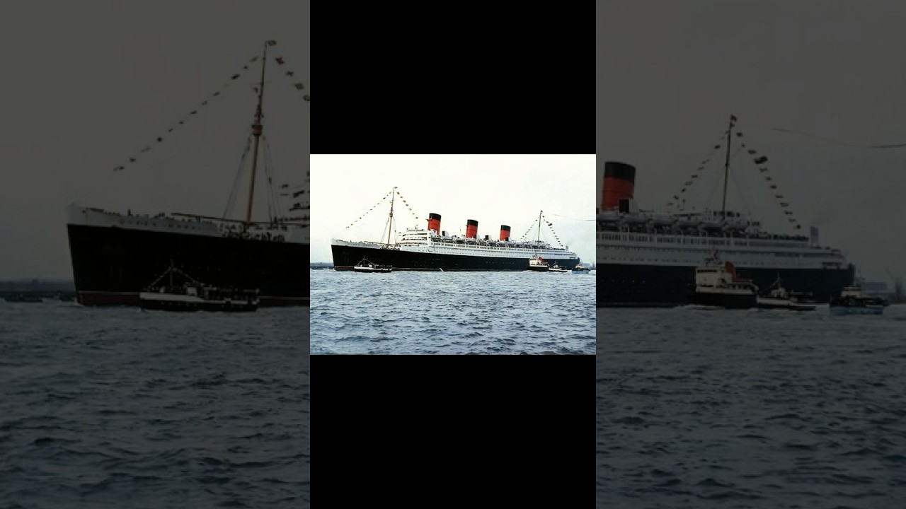 The Life of RMS Queen Mary #ship #shiplife #queenmary #ww2 #history #oceanliner #passengership