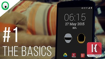 Kustom Live Wallpaper - Tutorial #1 - The Basics