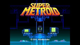 Super Metroid (SNES)  100% Walkthrough w/ Item Timestamps