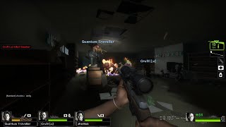 Left 4 Dead 2 No Mercy Map 3, Fighting Tank And Horde