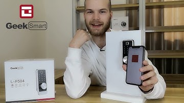 Get 5 Way Security Unlocking System in Single Smart Door Lock | Geek L-F504