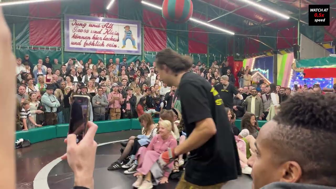 🎡 THE WHEEL THAT NEVER FORGIVES 😅 4K Teufelsrad – Oktoberfest Munich 2025 | Chaos, Falls & Fun