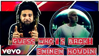 GUESS WHO’S BACK! | Eminem - Houdini Reaction