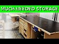 Outfeed Table Build to Maximize Small Shop Space, Part 2