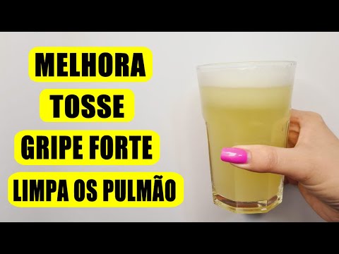 Isso Limpa Seus PULMÕES, Elimina a TOSSE SECA, Aumenta a IMUNIDADE e Muito  Mais