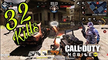 32 Kills | Call Of Duty Mobile | CAPTURE THE FLAG | RUST (No Commentary)
