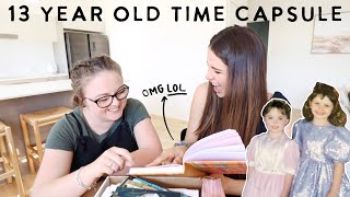 Opening My 2009 Time Capsule with my best friend  *so funny*