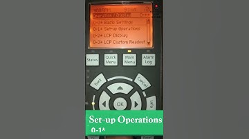 #Danfoss FC 301/302 VFD Drive Parameter Settings Part-1 / #controlsandsystems