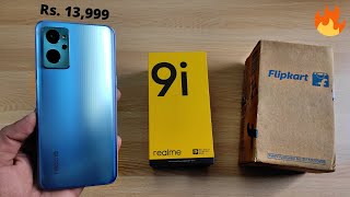 Realme 9i Retail Unit Unboxing + Camera Samples In Hindi Rs.13,999 - Very Nice Phone 