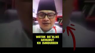 WATAK BA'ALWI MENURUT KH IMADUDDIN AL-BANTANI