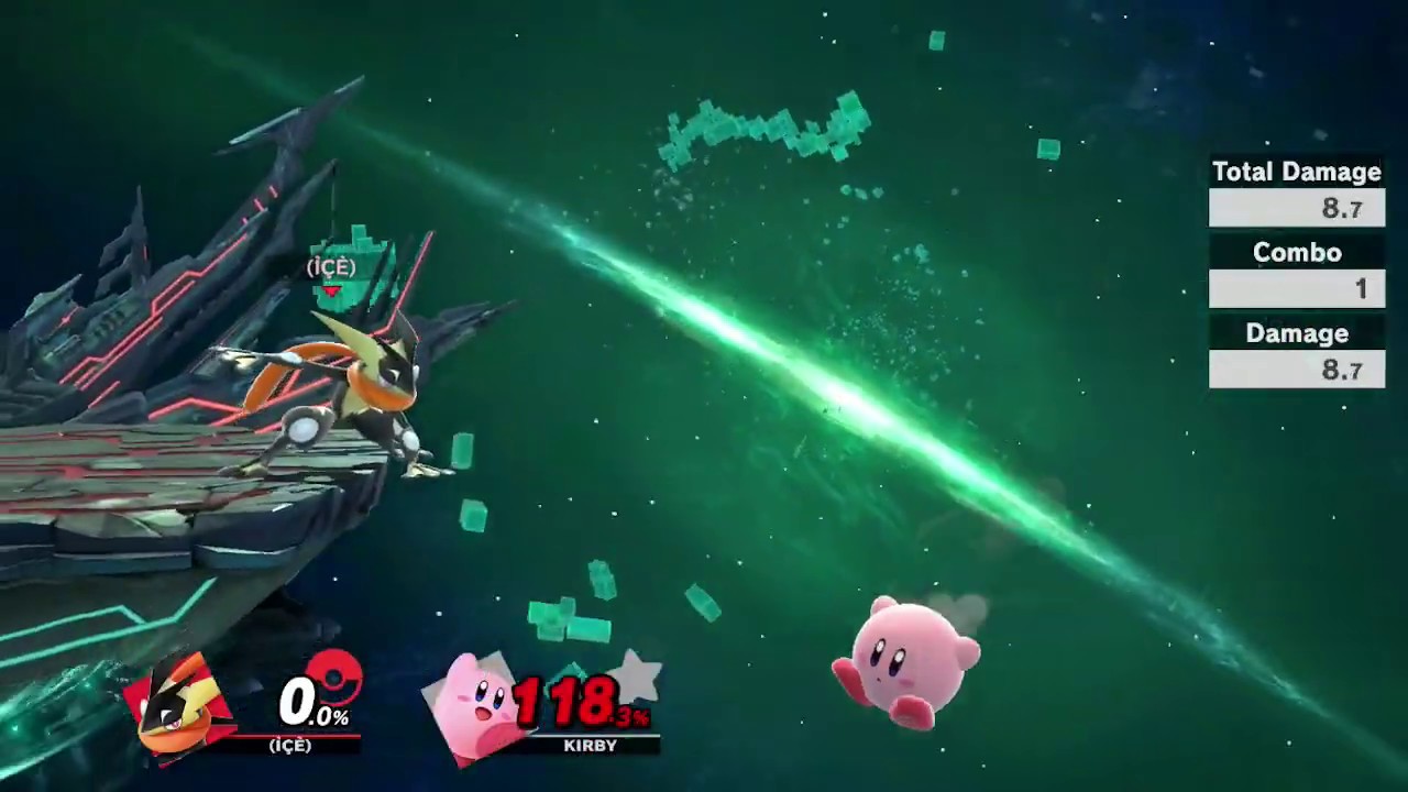 Smash Ultimate Greninja Substitute Edgeguarding
