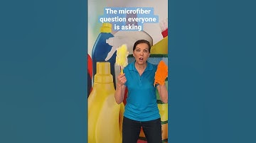 The Microfiber Question Everyone is Asking #ProCleaningTip #shorts