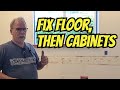 Kitchen Cabinet Install: Demo, Wall Repair, and Perfect Level Layout | Part 1`