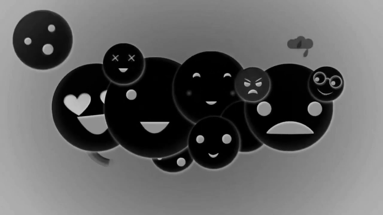 Skype Logo in Inverted, Black and White, Reversed, High Pitched