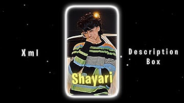 ATTITUDE SHAYARI XML 🦅📈|| NEW XML FILE 🎟🦋 || NEW TREND XML 👀💥 || ‎‎‎@JaEdit2