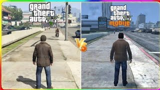 GTA 5 PC vs Mobile _ Side-by-Side Comparison (2025)