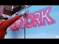 GETTING FROSTBITE WHILE PAINTING A MURAL IN NYC