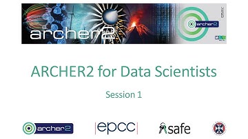 ARCHER2 for Data Scientists February 2022
