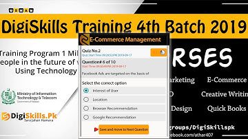 Quiz No. 2 - E-commerce Management - #Digiskills
