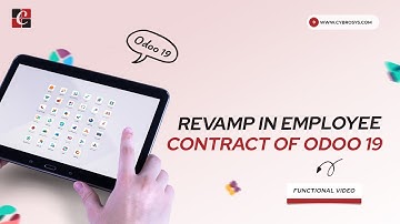 Revamp in Employee Contract in Odoo 19 | Odoo 19 Employee Tutorials | Odoo 19 Functional Tutorials
