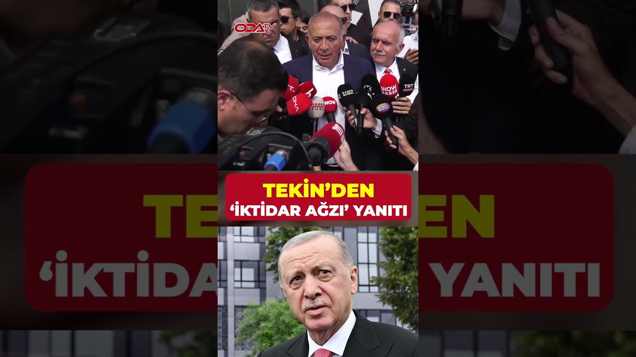 Kayyum Gürsel Tekin'den 'açıklaması iktidar ağzına yakın' söylemine yanıt