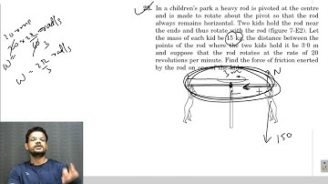 HC Verma chapter 7 circular motion exercise question 23 solution