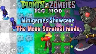 Selected quality minigames, more new music, Gladiantuar & The Moon Survival mode Hard | PvZ DLC Mod