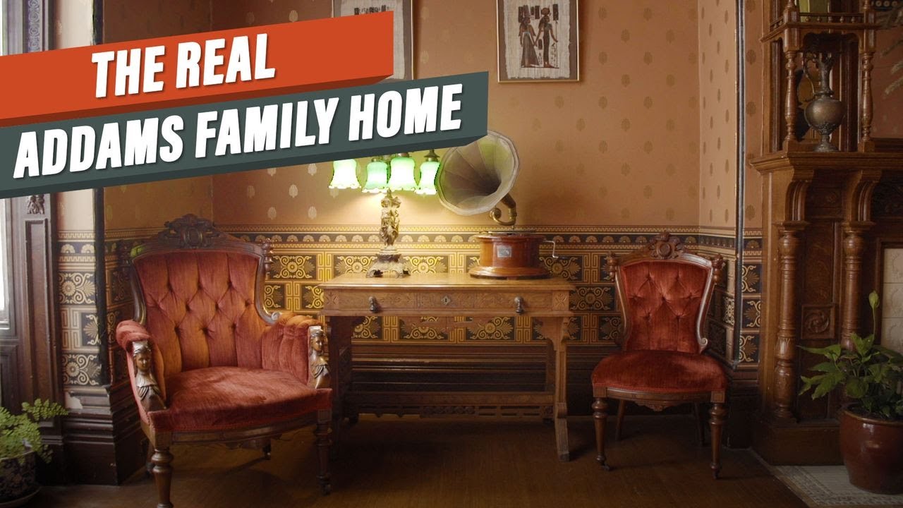 Addams Family House Interior