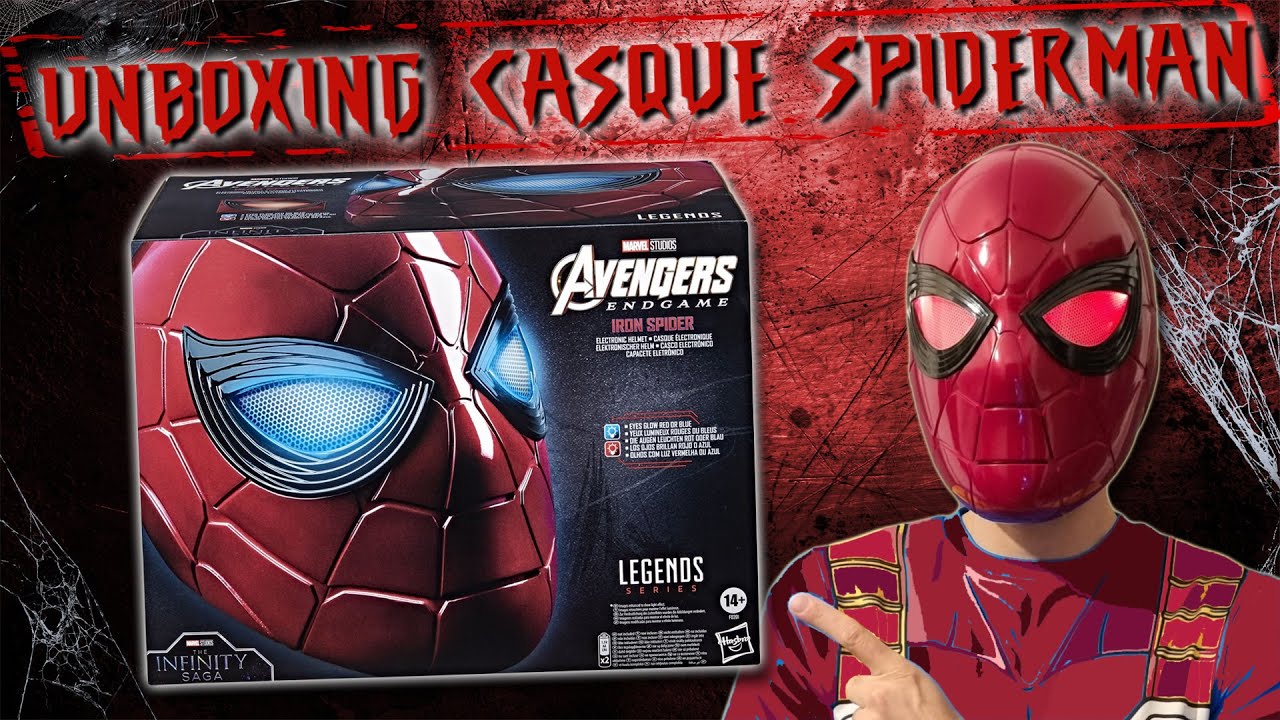 Test Casque Spiderman Hasbro 