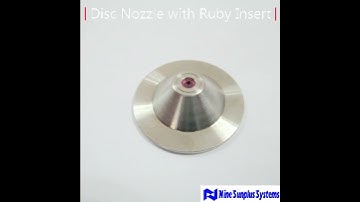 NSS - Testing Video of Disc Solid Stream Nozzle NS2531