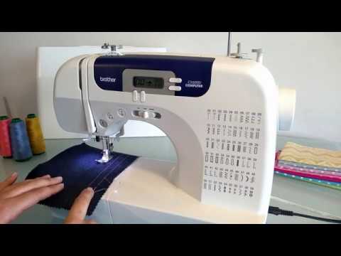 Curso de uso Máquina de coser Brother VX1445