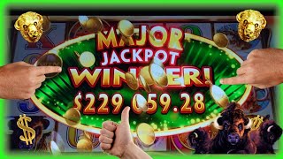 ⚠️Shocking!! New Massive $229k Progressive on Buffalo Revolution Slot $300 Bet