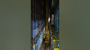 Dematic Crane in operation