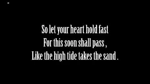 Let Your Heart Hold Fast   Fort Atlantic Lyrics