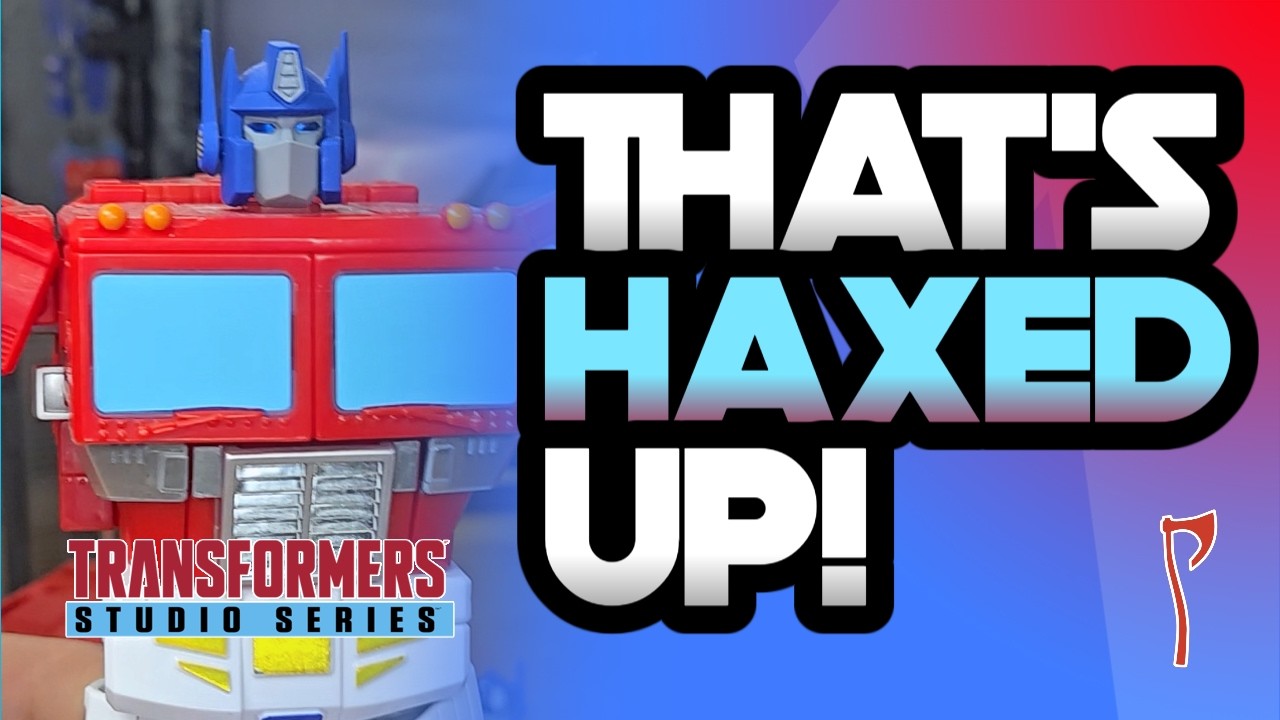 HAXED UP⬆️ Studio Series OPTIMUS PRIME with TOYHAX DECALS‼️#transformers #hasbro #toys