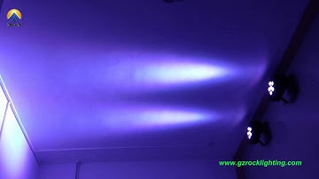 Freedom LED Par 6*18W RGBAW UV Battery powered wireless DMX built in Auto run mode show