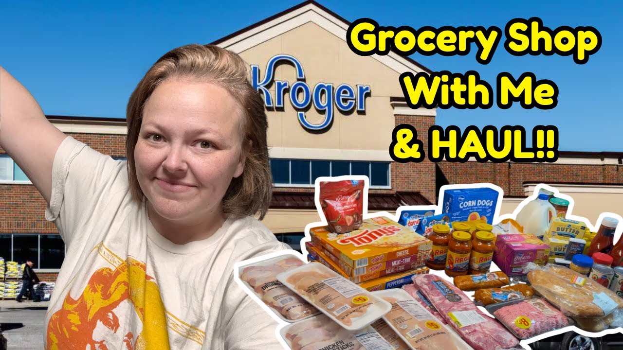 За покупками в Kroger & Ingles с доставкой || Бюджет на продукты в ноябре — 440 долларов || Семья...